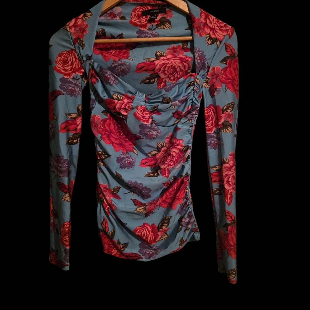Floral Long Sleeve Top